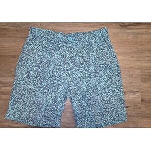 Vineyard Vines men 30 stretch nylon Chino Shorts printed 8"